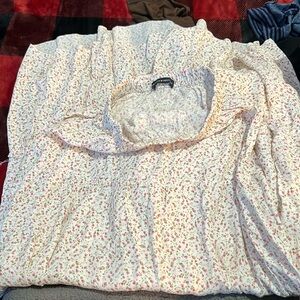 Long Brandy Melville skirt with flower print